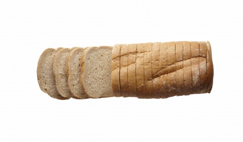 207104 | Wit desem busbrood. Gesneden 18 mm. Ideaal tostibrood en voor clubsandwich (800 gram) Wit desem busbrood